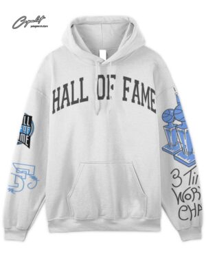 3 Time World Champ - Hall Of Fame Front