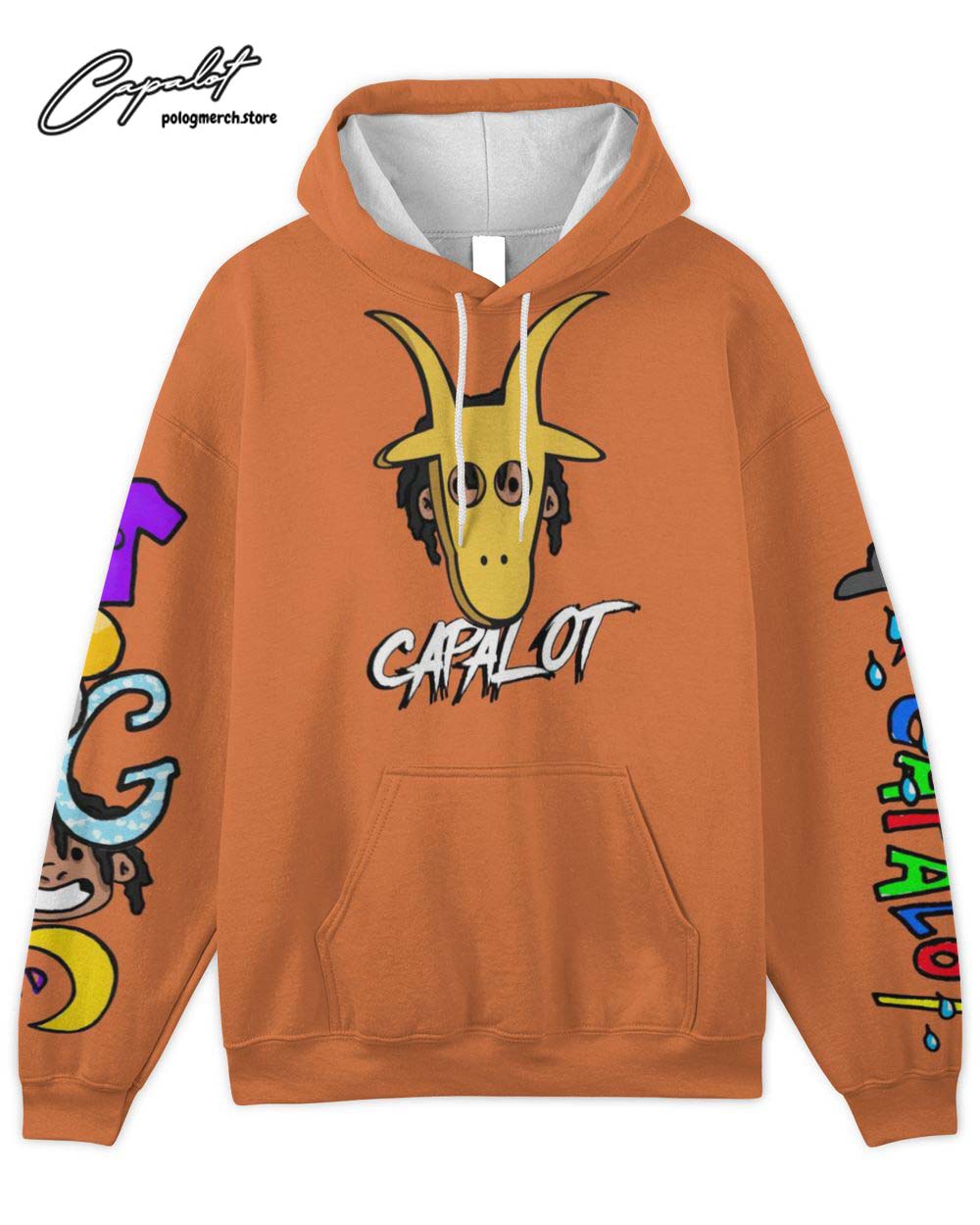 Merch The Goat Crewneck worn by Polo G on his Instagram account