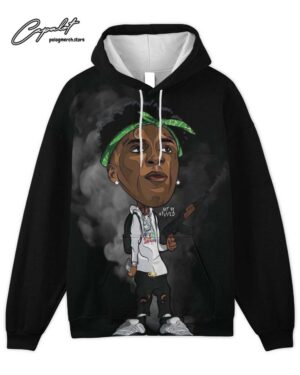 Polo G Chibi Hoodie Front