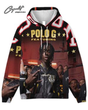 Polo G Featuring Hoodie Front