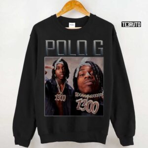 90 s design 1300 polo g rap music unisex sweatshirt